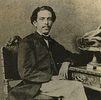 Machado de Assis aos 25 anos